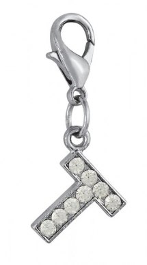 Charm - Lettera "T"