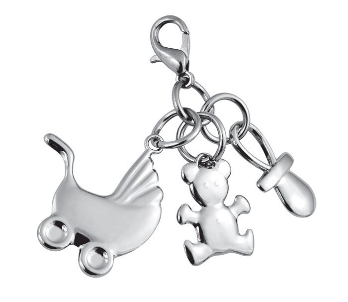Charm 3 In 1 Carrozzina,Ciuccio,Orsetto