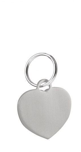 Pendente Cuore Silver - 25X22 Mm