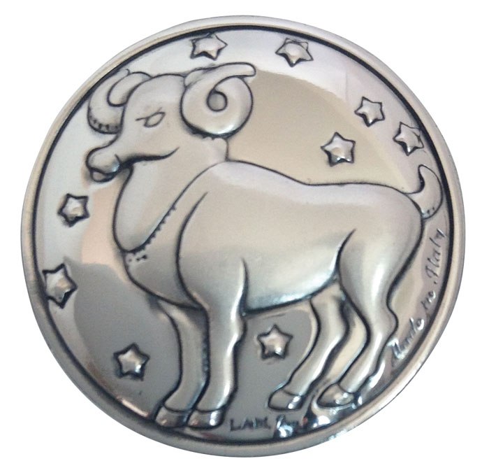Blasone Zodiaco Ariete - Diam Mm 30
