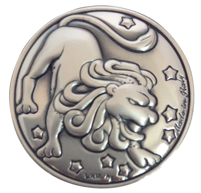 Blasone Zodiaco Leone - Diam Mm 30