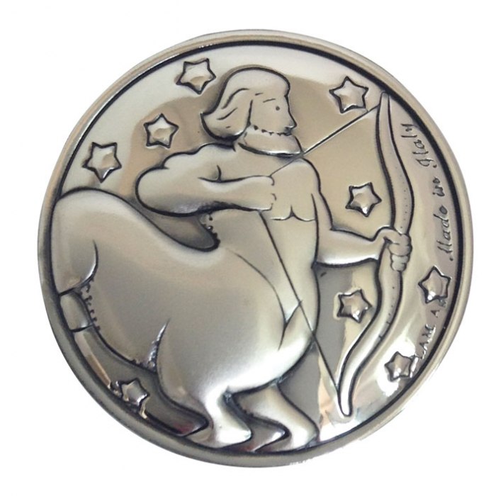 Blasone Zodiaco Sagittario - Diam Mm 30