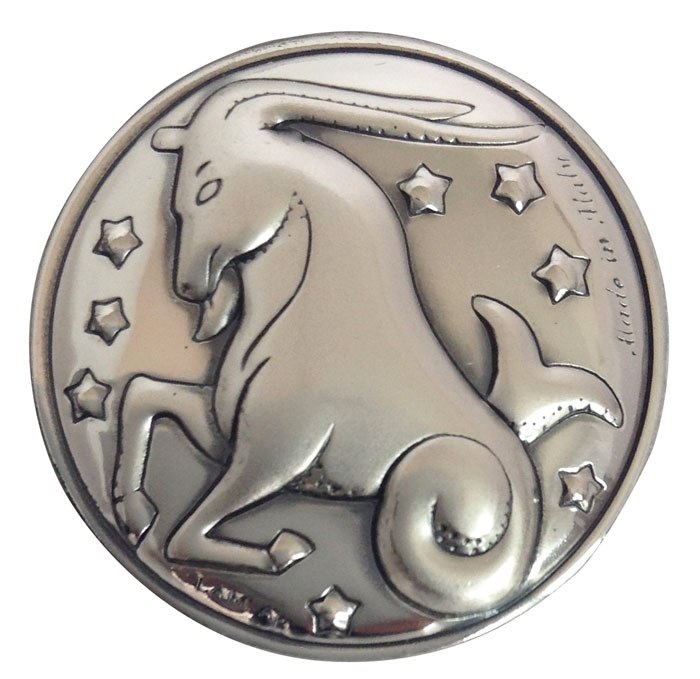 Blasone Zodiaco Capricorno - Diam Mm 30