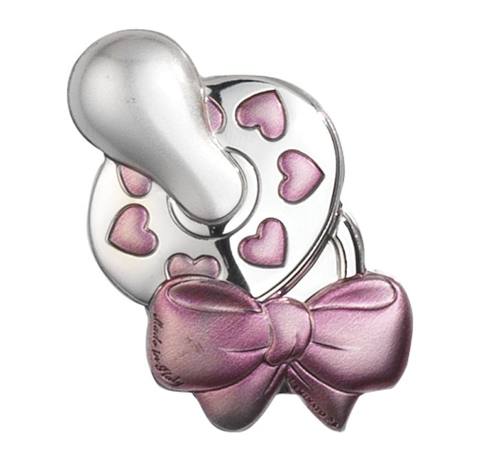 Blasone Ciuccio Rosa Piccolo - Mm 28X38