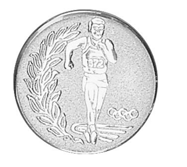 Piastrina Maratona D=25Mm