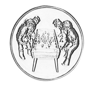 Piastrina Calcio Balilla D=25Mm