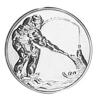 Piastrina Pesca 1 D=25Mm