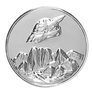 Piastrina Alpini D=25Mm
