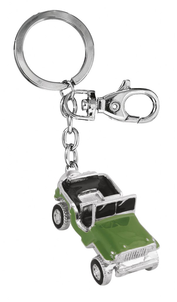 Portachiavi Auto Militare Verde - No Box