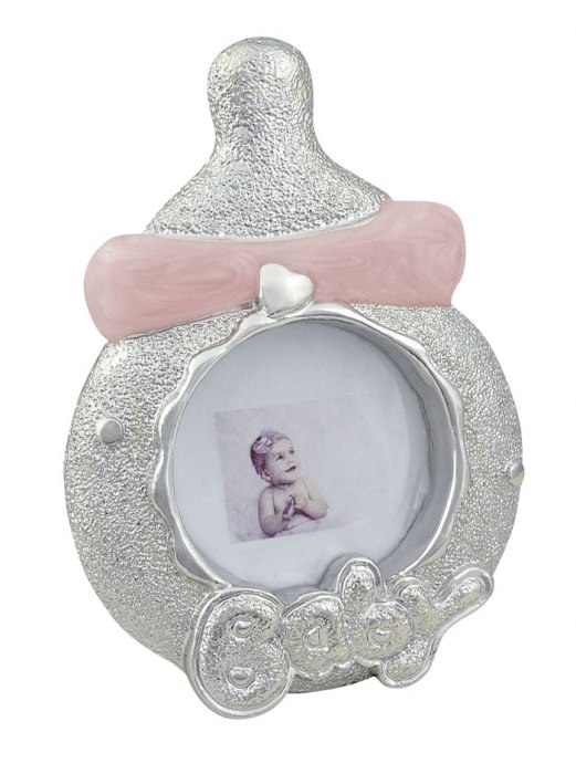 Portafoto Biberon Rosa Outlet