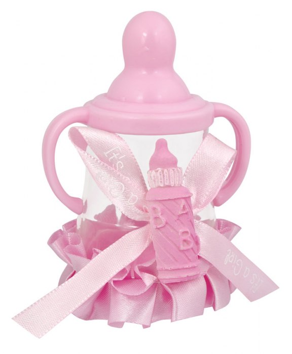 Bomboniera Biberon Rosa Outlet