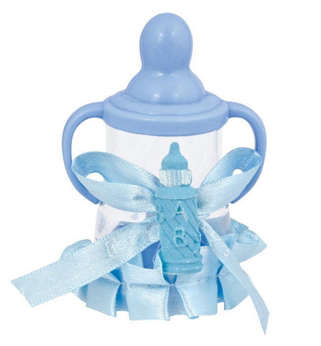 Bomboniera Biberon Azzurro Outlet