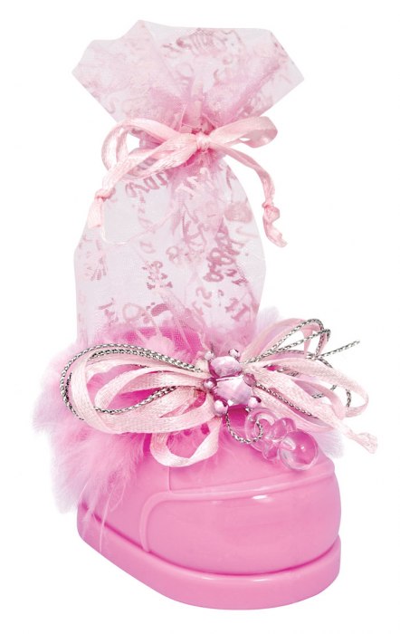 Bomboniera Scarpetta Rosa Outlet