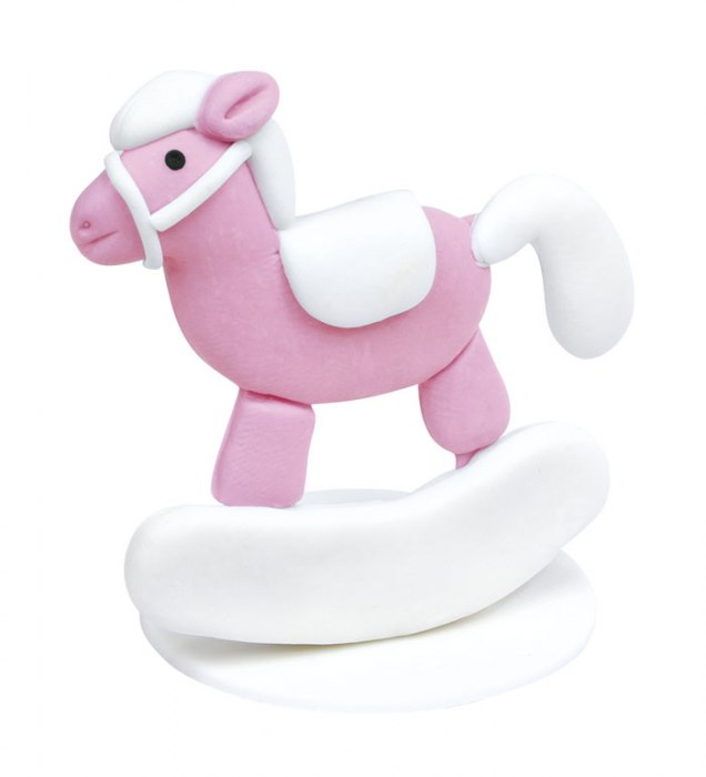 Dondolo Cavallino Rosa Outlet
