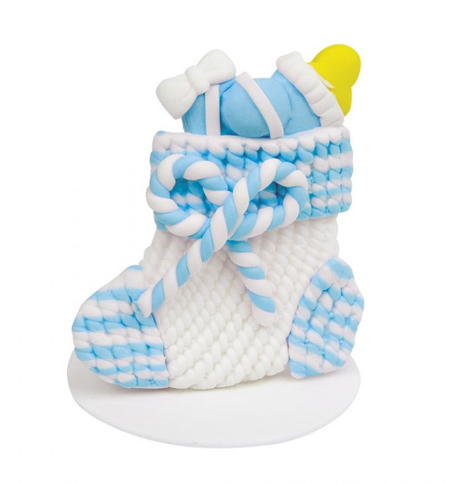 Calza Bianco Azzurra Outlet