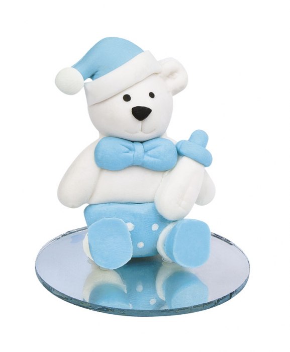 Orsetto Biberon Azzurro Outlet