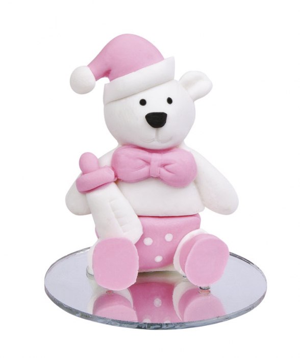 Orsetto Biberon Rosa Outlet
