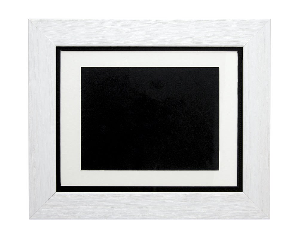 Cornice Bianca Per Targa 13X18 Cm