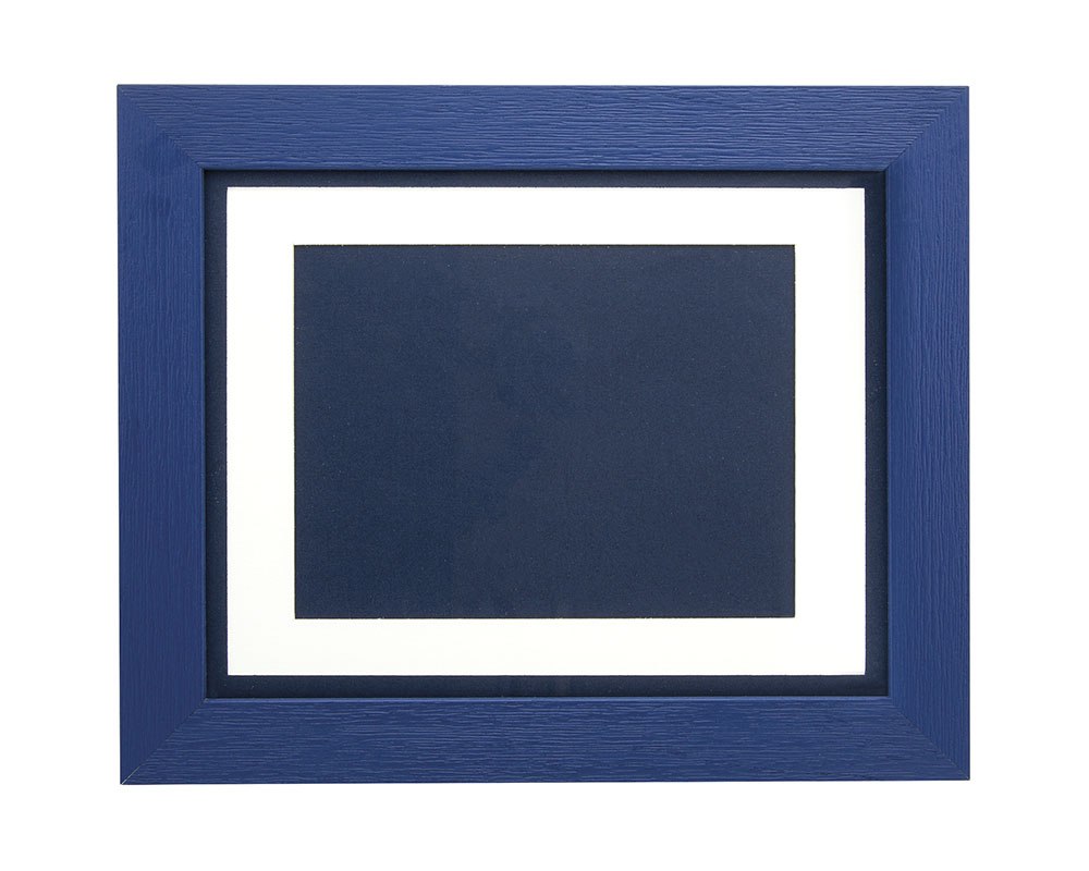 Cornice Blu Per Targa 13X18 Cm