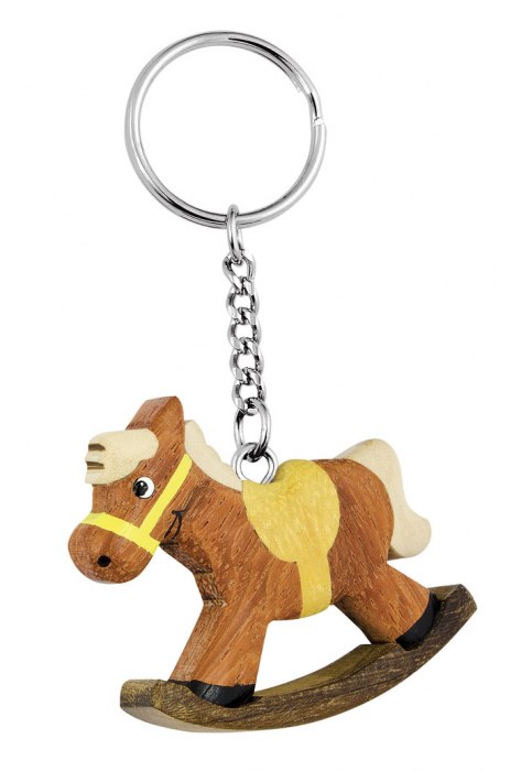 Portachiavi Mini Cavallo A Dondolo-Nobox