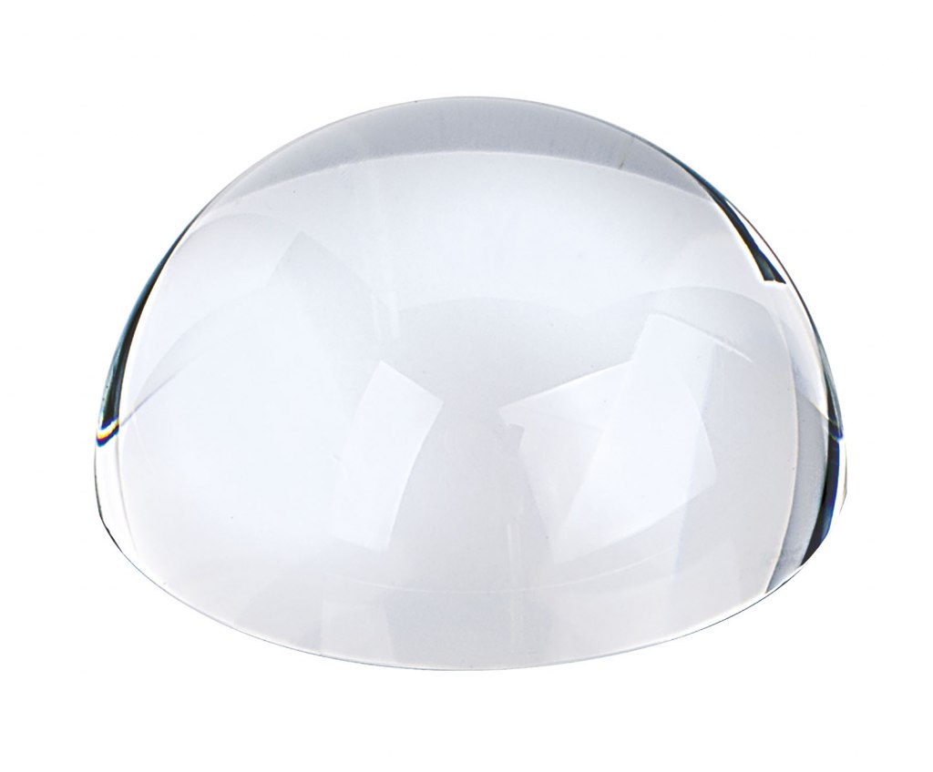 Mezza Sfera Vetro Trasparente Mm96 H40