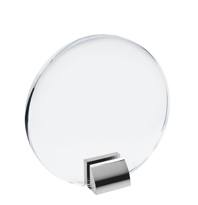 Vetro Con Supporto 160X155 - Sp 10 Mm