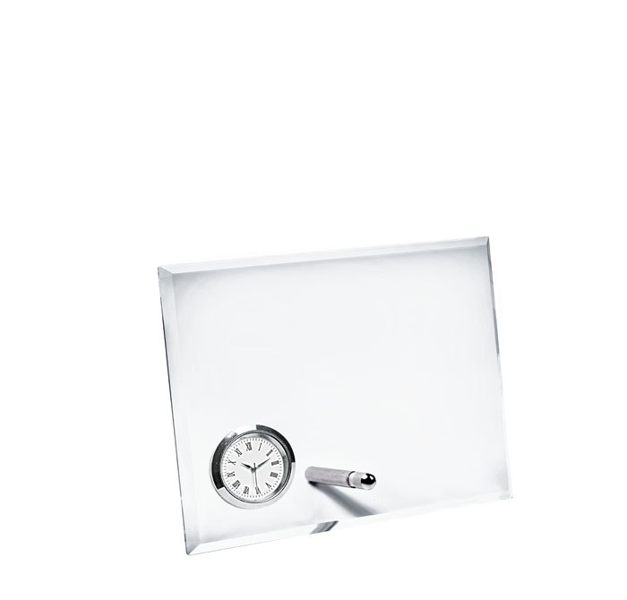 Vetro Con Orologio - Orizz. Mm170X130X10