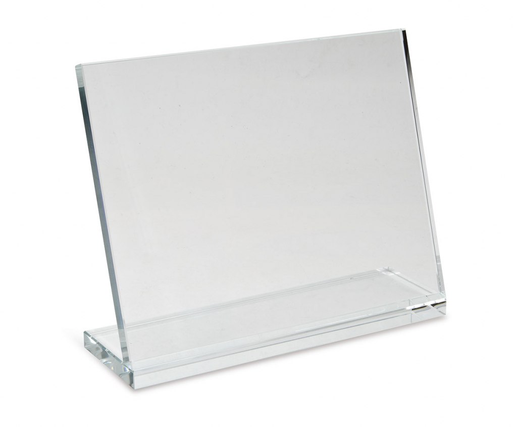 Vetro Inclinato Con Base 190X150X10 Mm