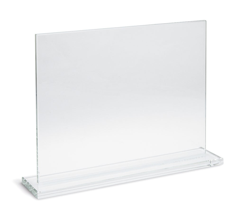 Vetro Orizzontale Con Base 200X150 Mm