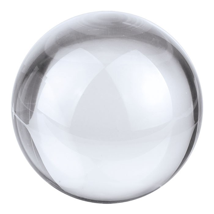 Sfera In Vetro Con Taglio D. Mm60