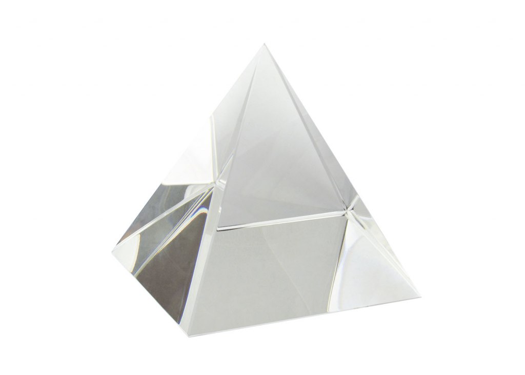 Piramide In Vetro No Box Mm 70X70 H70