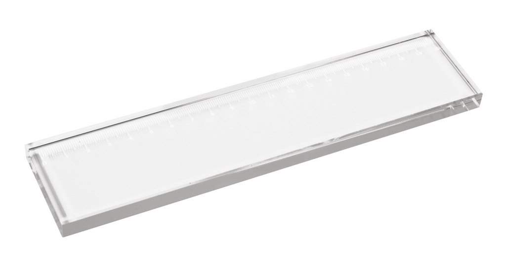 Righello In Vetro Mm 210X50X10