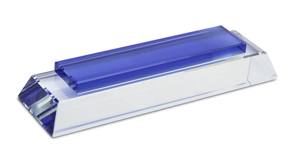 Base Trasparente 160X50X19 Mm E Blu
