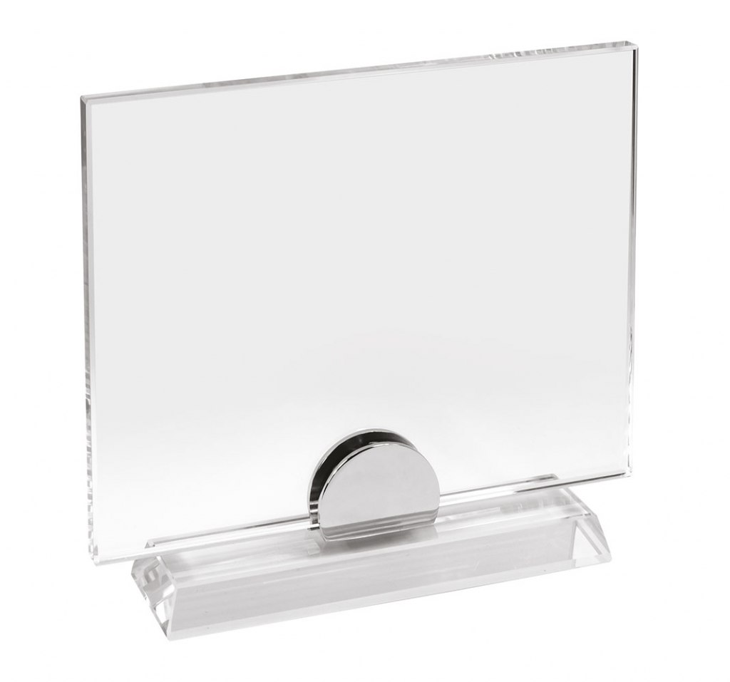 Targa Vetro Con Base 180X150 Mm