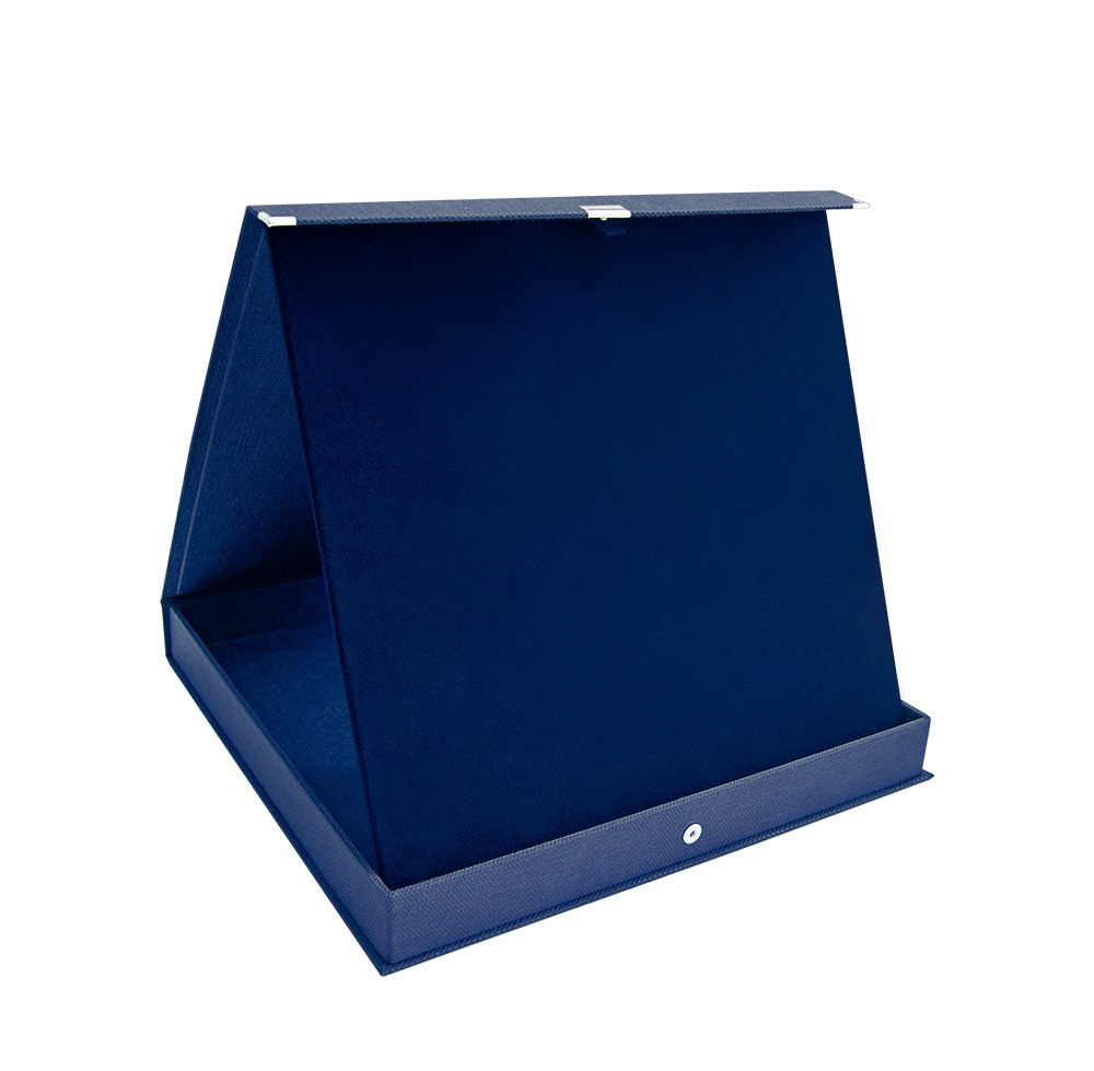 Astuccio Tnt Blu Pannello Velluto 33X33