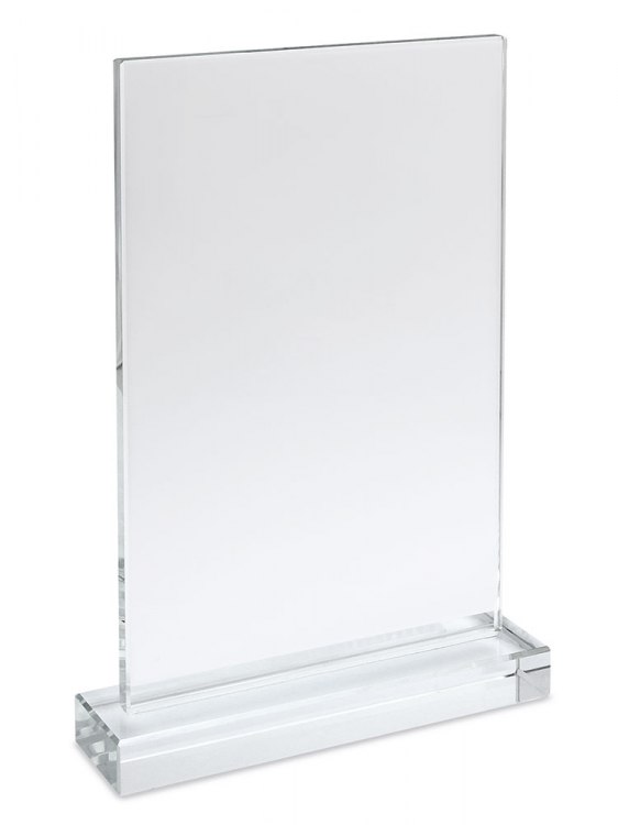 Vetro Rettangolare Con Base 180X120X8