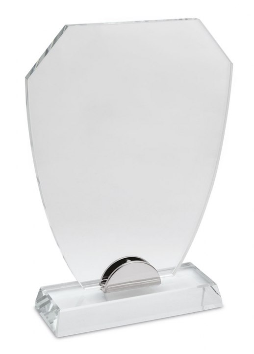 Trofeo Vetro Base Trapezio 190X150X8