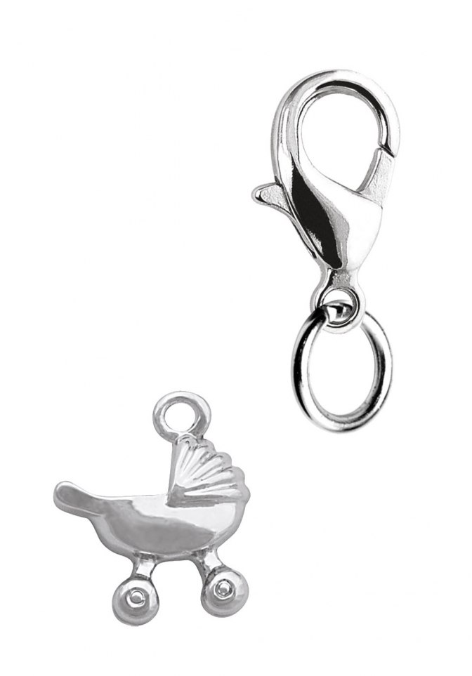 Charm "Carrozzina" Mm11X13