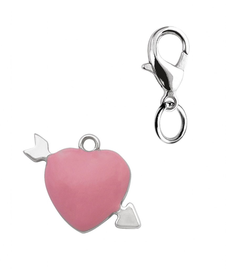 Charm "Cuore Trafitto" Mm21X16