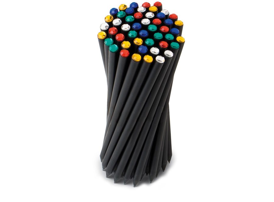 Tubo Pvc Con Matite Cristallo Colorato