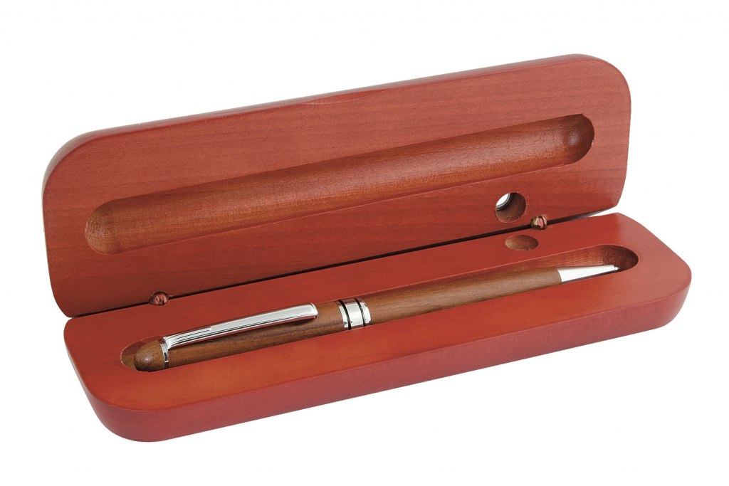 Ball Pen In Legno Con Box