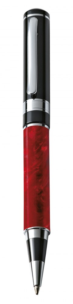 Penna Fusto Marmorizzato Rosso