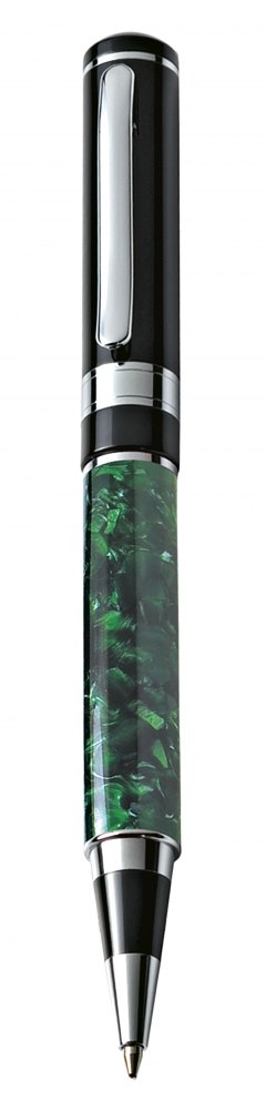 Penna Fusto Marmorizzato Verde