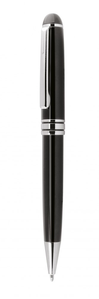 Penna A Sfera Nera - Cromata D=13,5 Mm