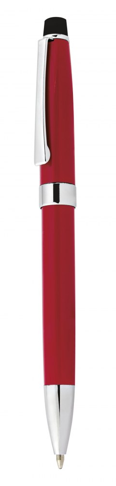 Penna In Metallo-Rosso Lucido