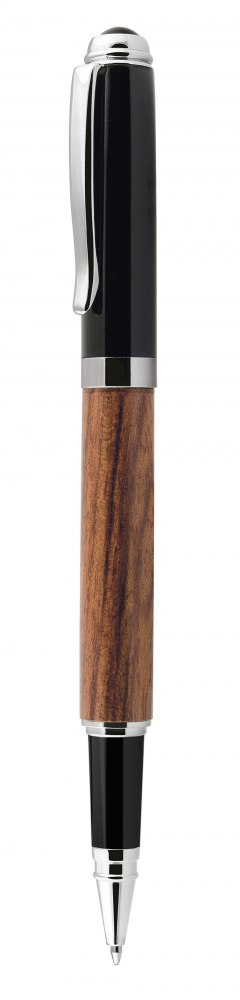 Roller In Legno E Metallo Nero