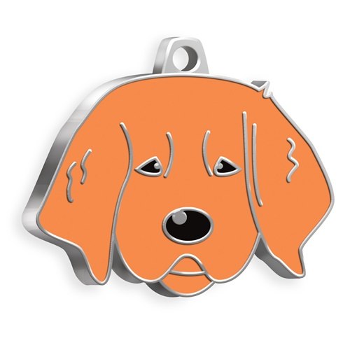 Medaglietta Cane G.retriever Puppy Marr.