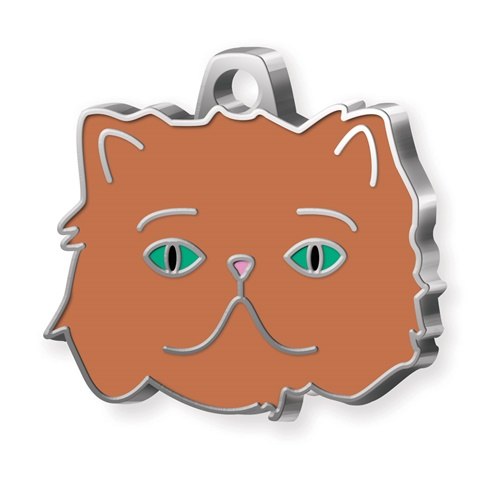 Medaglietta Gatto Persiano Marrone