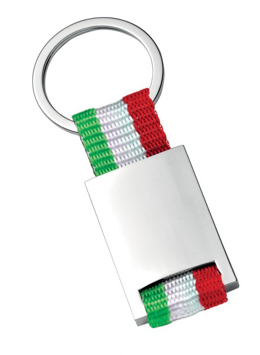 Portachiavi Tessuto Bandiera Italia
