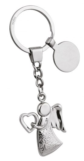 Portachiavi Angelo Cuore Gettone Eco Box